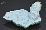 Chrysocolle et Shattuckite - R.D.Congo - minéraux bruts 8,9 cm / 43g / BE739 - Vignette | 1001 minéraux