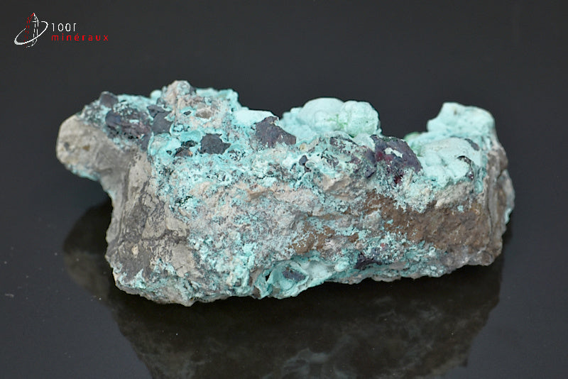 Minéral brut de chrysocolle de République démocratique du Congo