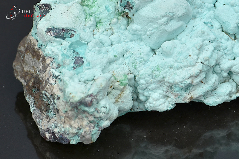 Minéral brut de chrysocolle de République démocratique du Congo