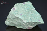 Fuchsite à rubis - Inde - minéraux bruts 8,6 cm / 370g / BE752 - Vignette | 1001 minéraux