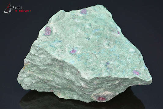 Minéral brut de fuchsite à rubis d'Inde