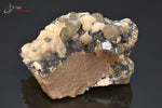 Baryte, Cérusite et Galène - Maroc - minéraux à cristaux 6,6 cm / 172g / BE763 - Vignette | 1001 minéraux