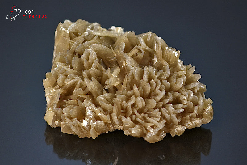 Minéral cristallisé de baryte du Maroc