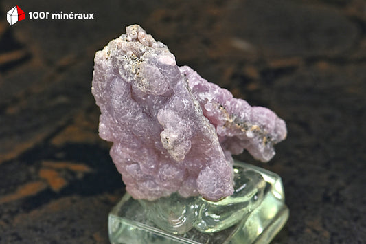 Smithsonite lilas du Mexique - Surface botryoïdale. Pièce unique BE891.