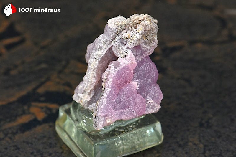 Smithsonite lilas du Mexique - Carbonate de zinc botryoïdal - BE891.