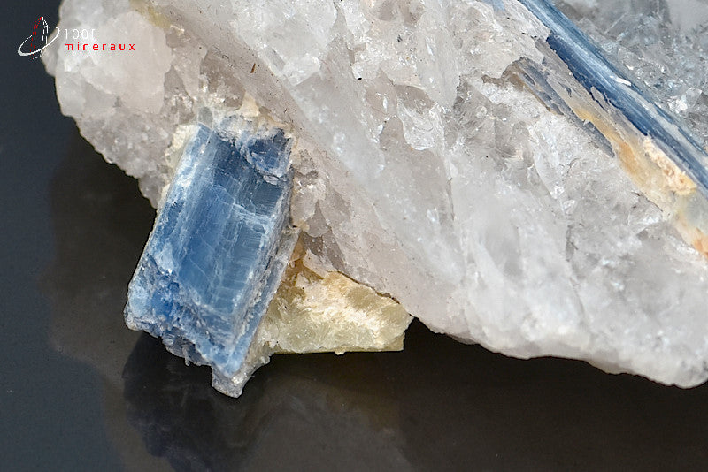 Minéral cristallisé de Kyanite bleue du Brésil