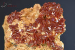 Vanadinite - Maroc - minéraux à cristaux 4,2 cm / 66g / BE931 - Vignette | 1001 minéraux