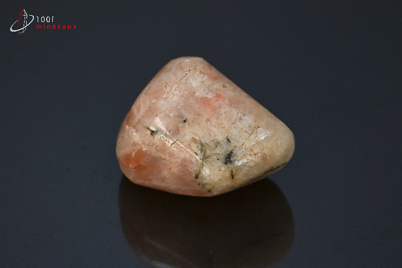 Minéral poli de pierre de soleil d'Inde