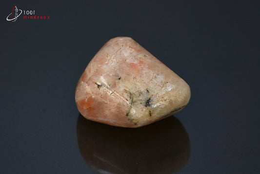 Minéral poli de pierre de soleil d'Inde