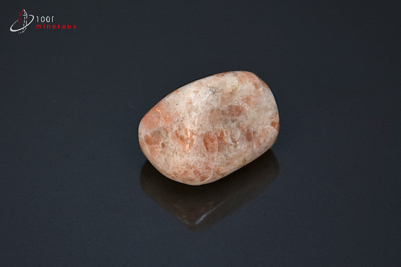 Minéral poli de pierre de soleil d'Inde