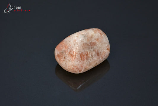 Minéral poli de pierre de soleil d'Inde