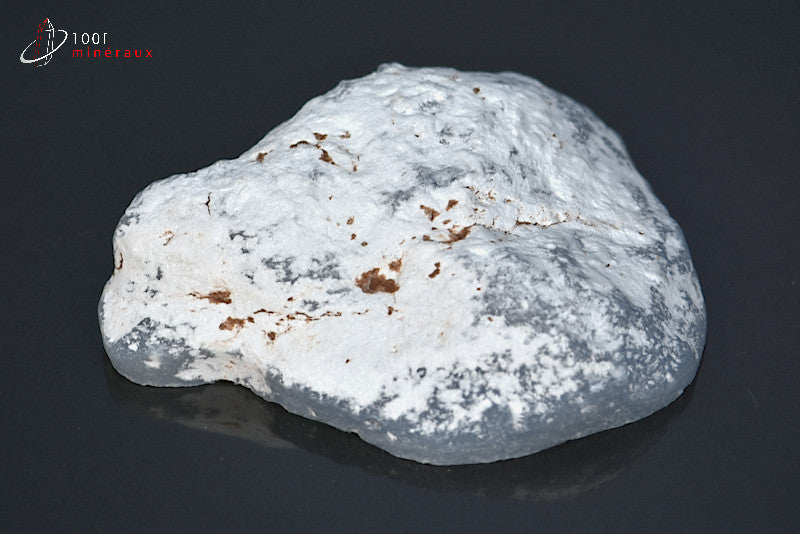 Minéral poli d'angélite bleue du Pérou