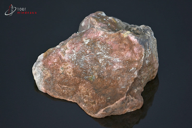 Minéral poli de rhodochrosite rose d'Argentine