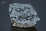 Obsidienne flocons de neige 1 face polie - Mexique - minéraux polis 5,8 cm / 146g / BF193 - Vignette | 1001 minéraux