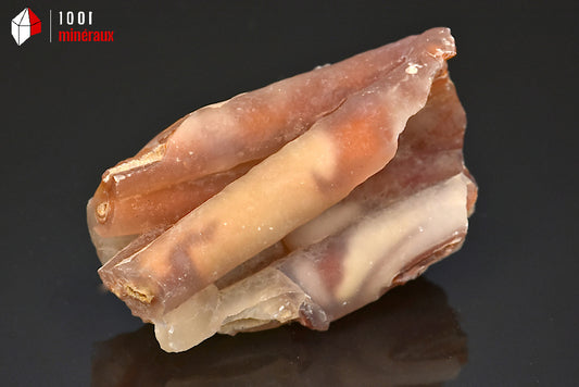 Minéral cristallisé de calcédoine bambou des Philippines