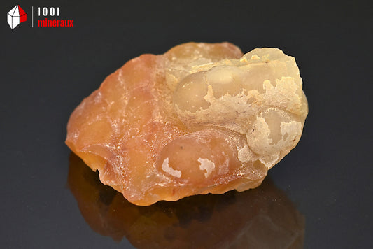 Minéral cristallisé de calcédoine bambou des Philippines