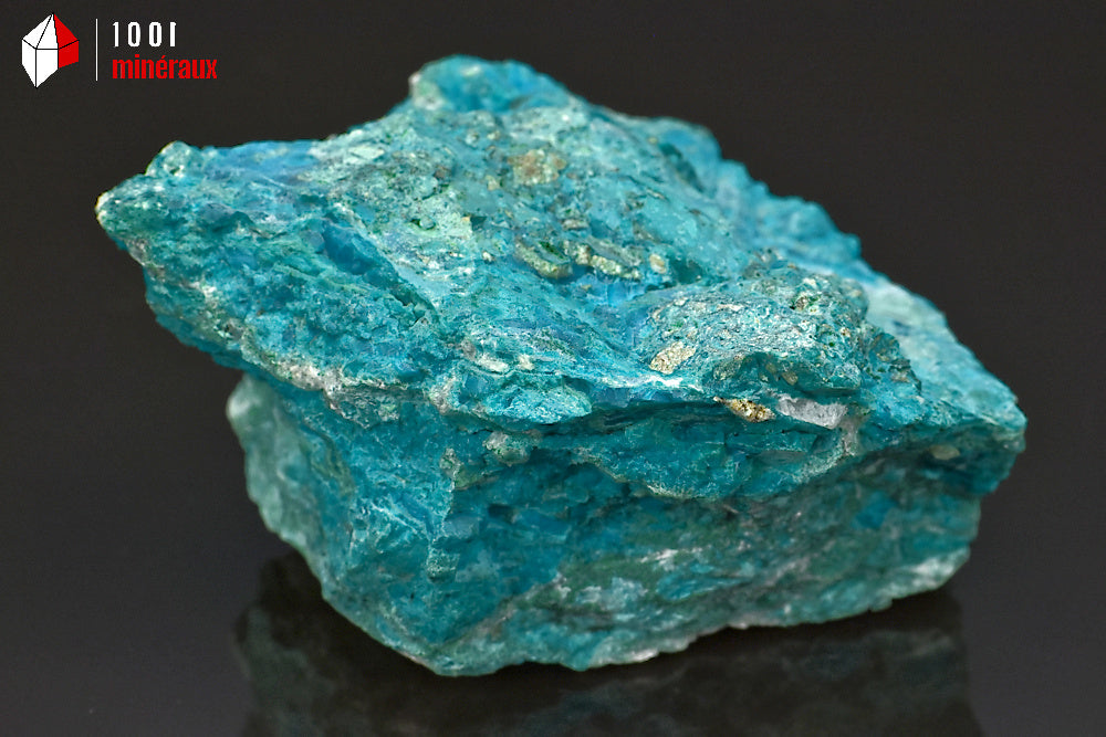 Minéral brut de chrysocolle du Chili