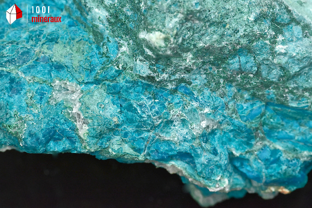 Minéral brut de chrysocolle du Chili