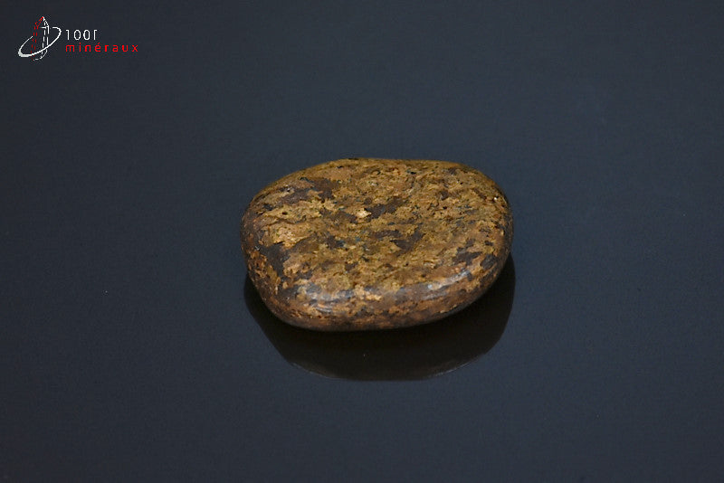 Minéral poli de bronzite marron des Etats-Unis