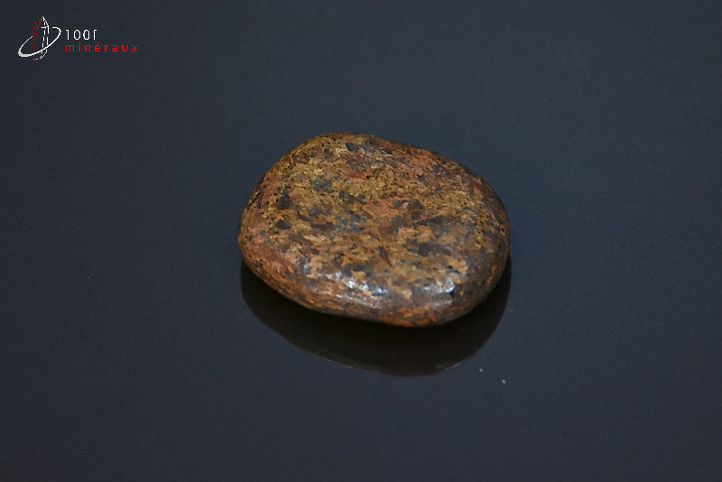 Minéral poli de bronzite marron des Etats-Unis