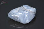 Agate Blue lace polie - Namibie - pierres polies 4,1 cm / 29g / BF501 - Vignette | 1001 minéraux