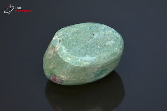 Minéral poli de fuchsite à rubis d'Inde