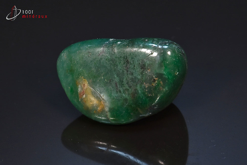 Minéral poli de prasiolite de Namibie