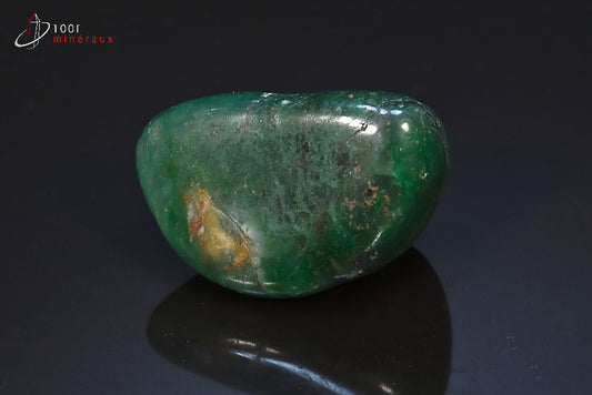 Minéral poli de prasiolite de Namibie