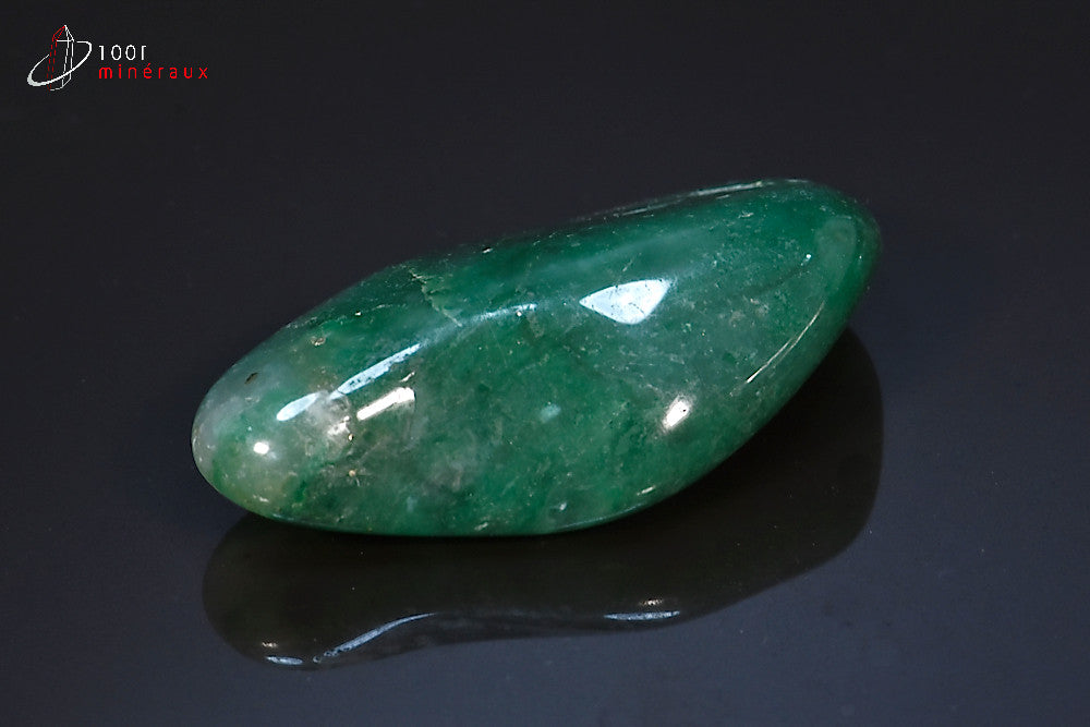 Minéral poli de prasiolite de Namibie