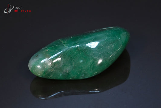 Minéral poli de prasiolite de Namibie