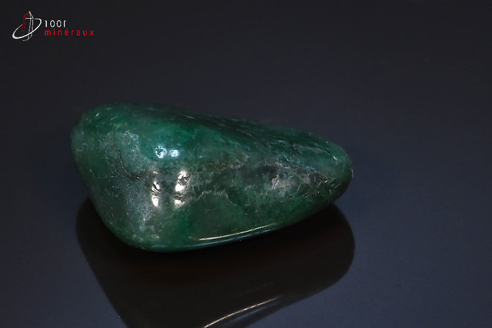 Minéral poli de prasiolite de Namibie