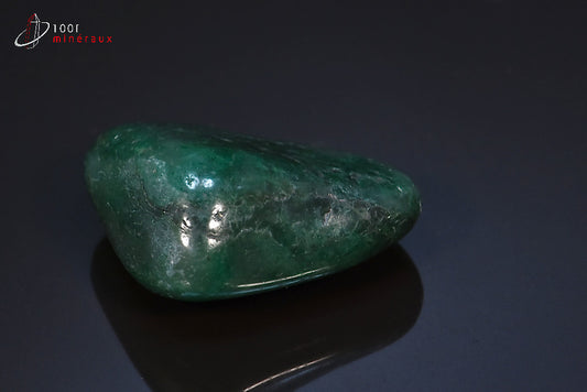 Minéral poli de prasiolite de Namibie