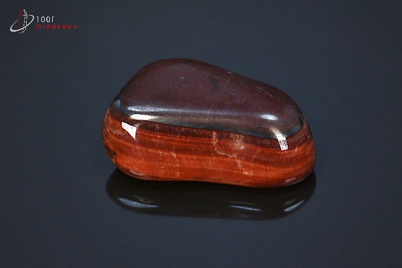 Minéral poli d'œil de taureau d'Afrique du sud