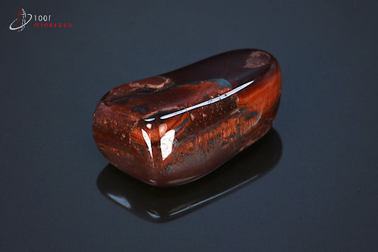 Minéral poli d'œil de taureau d'Afrique du sud