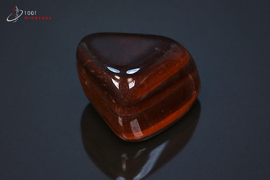 Minéral poli d'œil de taureau d'Afrique du sud