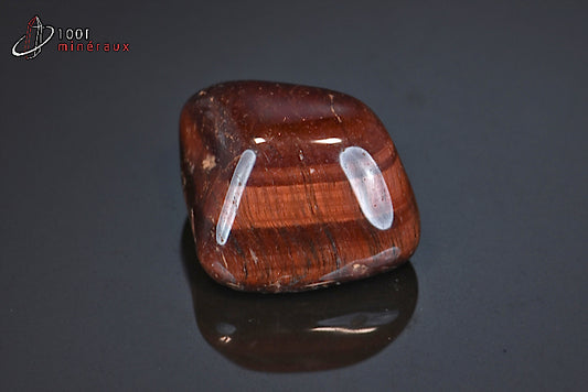 Minéral poli d'œil de taureau d'Afrique du sud