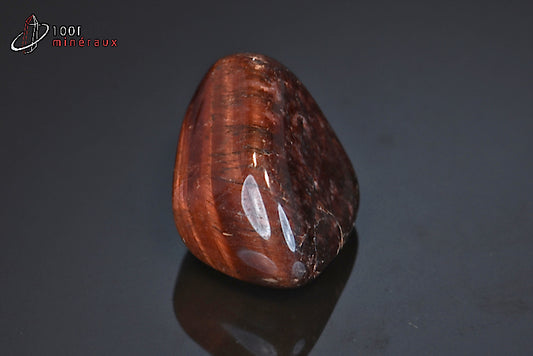 Minéral poli d'œil de taureau d'Afrique du sud