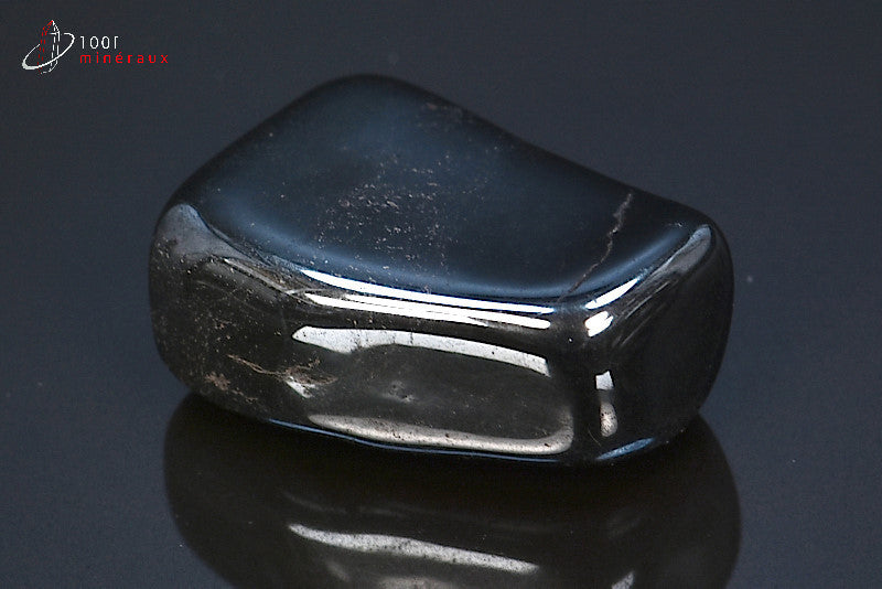 Minéral poli d'hématite du Brésil