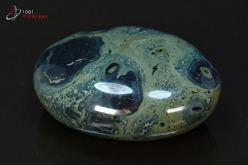 Minéral poli de jaspe Kambala de Madagascar