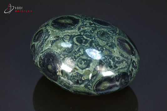 Minéral poli de jaspe Kambala de Madagascar