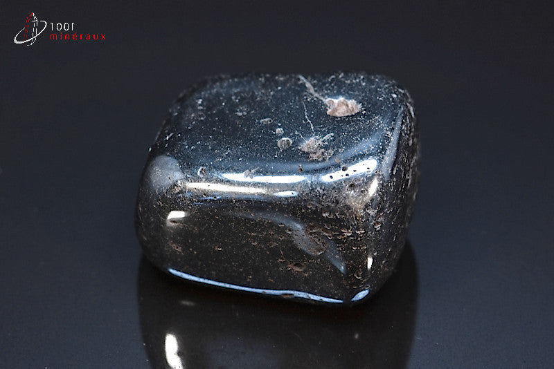 Minéral poli d'hématite du Brésil