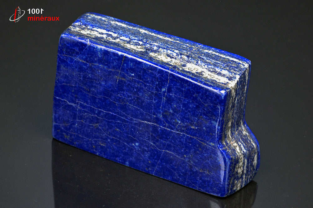 Minéral poli de lapis-lazuli en forme libre d'Afghanistan
