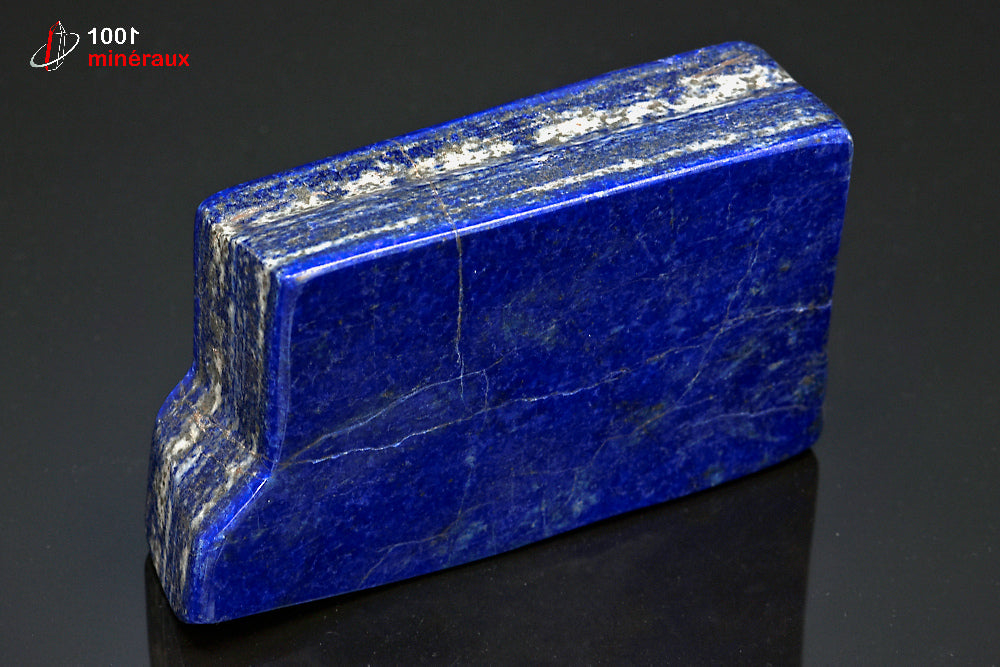 Minéral poli de lapis-lazuli en forme libre d'Afghanistan