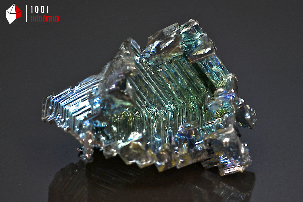 Minéral cristallisé de bismuth de Belgique
