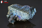 Bismuth cristallisé - Belgique - minéraux à cristaux 5 cm / 100g / BG23 - Vignette | 1001 minéraux