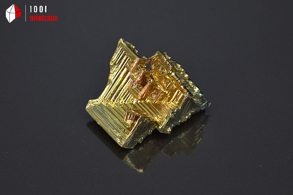 Minéral cristallisé de bismuth de Belgique