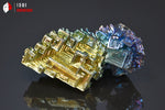 Bismuth cristallisé - Belgique - minéraux à cristaux 4,4 cm / 65g / BG31 - Vignette | 1001 minéraux