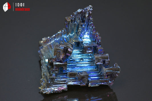 Minéral cristallisé de bismuth de Belgique