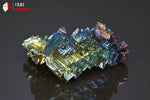 Bismuth cristallisé - Belgique - minéraux à cristaux 5,6 cm / 57g / BG34 - Vignette | 1001 minéraux