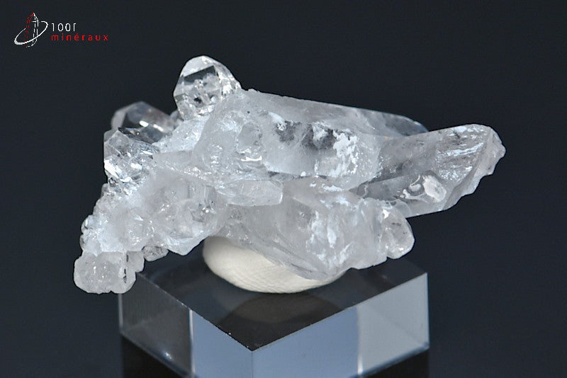 Minéral critallisé de cristal de roche du Brésil